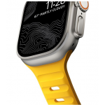 NOMAD Sport Strap SE V2 LSR Waterproof silicone M/L για Apple Watch Ultra (49mm), 8/7 (45mm)/6/SE/5/4 (44mm), /3/2/1 (42mm) - Κίτρινο RACING - NM01919285